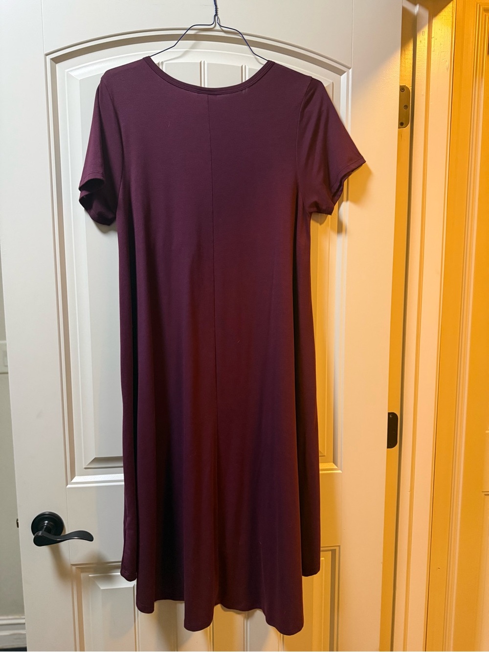 LuLaRoe Burgundy dress - Picture 5 of 5